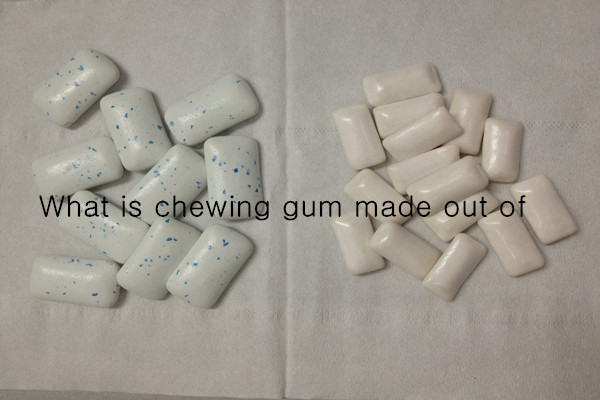 whatischewinggummadeoutof